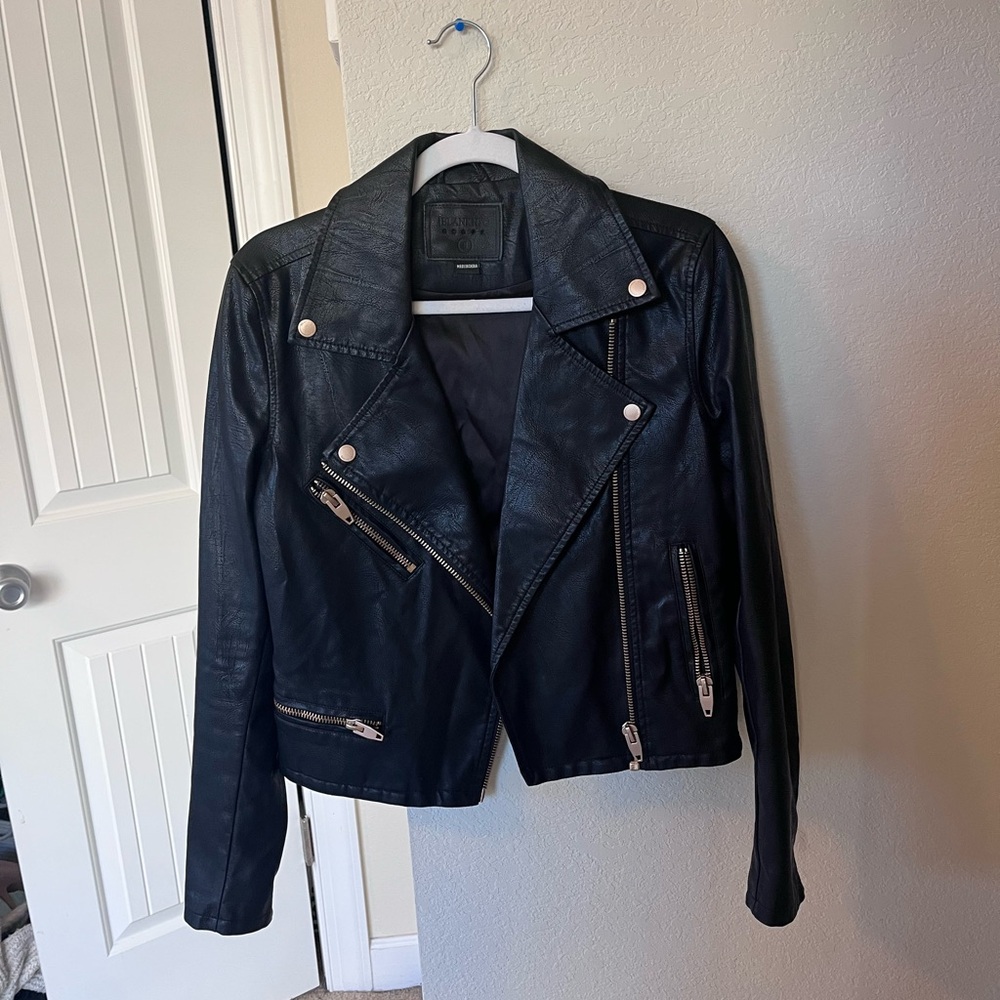 Women's Black Leather Jacket
